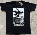 Dragon Ball Z Goku Large L Black Short Sleeve T-shirt NEW BNWT