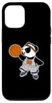 iPhone 12/12 Pro Basketball Panda Bear Slam Dunk Funny Kids Sports Exercise Case