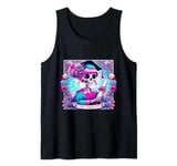 The Graduate Graduating Skeleton Graduation Skull Tarot Tank Top