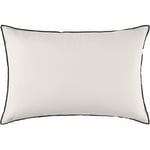 Housse de coussin 40x60 cm MADURA - Calcaire et bourdon noir - CARLINA