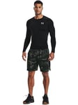 UNDER ARMOUR Heat Gear Armour Comp L/s T-shirt - Black/White, Black/White, Size 2Xl, Men