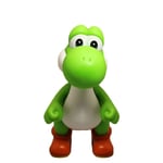 Super Mario Bros PVC Actionfigurer för Pojkar Flickor Barn Leksaker Mario Luigi Yoshi Wario Donkey Kong Figurer Dockor Samling Modell Födelsedagspresenter [HK] Green Yoshi