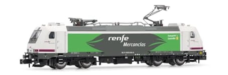 RENFE, locomotive électrique 253, livrée blanc violet « Transporte Sostenible », ép. VI, avec décodeur DCC