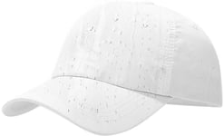 Blanc Casquettes de Baseball Imperméable Homme Femme Réglable Sport Extérieur Chapeau Soleil Casquettes de Golf Respirant Casquettes Visières Séchage Rapide Chapeau de Pluie