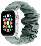 Anmiki Satin Scrunchie Apple Watch armbånd, 42, 44, 45, 46, 49 mm