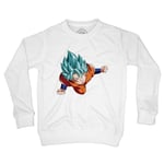 Sweat-Shirt Enfant Drangon Ball Goku Sangoku Kai Bleue Blue Manga Anime