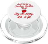 Funny Cardiac Monitor Tech A-fib EKG Nursing PopSockets PopGrip for MagSafe