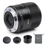 VILTROX Objectif de mise au point automatique 56 mm F1.4 f/1.4 pour monture EF-M à grande ouverture APC-S Portrait Prime Objectif compatible avec les appareils photo Canon EOS EF-M M10 M100 M200 M3 M5