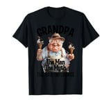 Grandpa The Man The Myth The Bad Influence T-Shirt