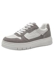 Tamaris Femme 1-23746-43 Basket, White Grey, 41 EU