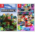 Minecraft switch standard + Mario Kart 8 Deluxe