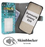 Skimblocker Magnet Designwallet Samsung Galaxy S24 5G (SM-S921B/DS)