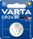 CR2430 batteri litium 3V Varta