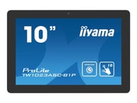 Moniteur interactif Iiyama ProLite TW1023ASC-B1P - LED - 1280 x 800 - Quad Core RK3288 1.8 GHz - 2 Go RAM - 16 Go - Noir