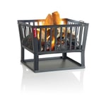 Brasero BARBECOOK classic Squadra - Acier laqué - 62 x 62 x 48,5 cm