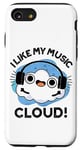 iPhone SE (2020) / 7 / 8 I Like My Music Cloud Funny Weather Puns Case