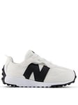 New Balance Infant 327 Trainers - White/Black, White/Black, Size 8 Younger