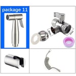 Pommeau de douche à main en acier inoxydable pour lavement anal,autonettoyant,pulvérisateur de bidet,déterminer,lavage des toilettes,PLANdouchette WC,K5 - Type package 11