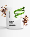 4 x Proteiinijauhe Whey 100% - 1 kg - Double Chocolate Peanut - Body Science - Heraproteiini, Proteiini