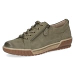 CAPRICE Baskets Basses pour Femme 9-23702-43, Olive Nubuck, 40 EU