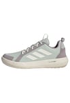 adidas Mixte Terrex Boat Climacool Shoes Chaussures de randonnée, preloved Fig/Chalk White/Linen Green, 38 EU