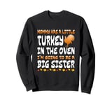 I'm A Big Sis Thanksgiving Pregnancy Announcement Matching Sweatshirt