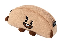 Grupo Erik - Trousse BT21 Peluche Shooky 20x10x5 cm - sous Licence Officielle | Trousse Scolaire Enfant, Collège ou Lycée - Fournitures Scolaires, Matériel Scolaire