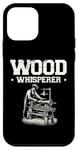 Coque pour iPhone 12 mini Tour à bois Whisperer Tourneur à bois