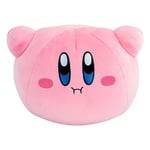 Club Mocchi Mocchi Tomy - Peluche Kirby Flottant Mega 38 cm - Jouets Doux Kirby à Collectionner - Jouets héros sous Licence Officielle - Figurines de Bureau - Jouets Enfants 3+ Ans