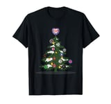 Northern Soul Merry Wigan Soul Heart, Christmas Tree T-Shirt