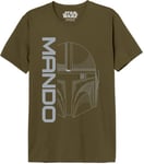 Star Wars MESWMANTS206 T-Shirt, Army, XS Homme