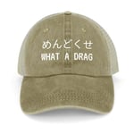 mikä dragCap Cowboy Hat Golf Cap Designer Hattu Anime Aurinkohatut naisille Miesten