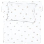 Totsy Baby Housse de Couette Enfant 90 x 120 cm - parures de lit Enfants taie Oreiller 60 x 40 cm en Coton Soleil