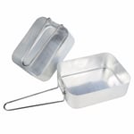 Regatta Great Outdoors Camping Mess Tin Set - Silver - One Size