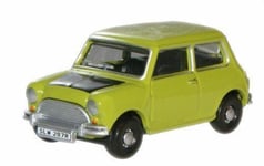 Oxford Diecast Classic Mini Lime Green 1:76 Scale OO Gauge - 76MN005 / 76MN005S