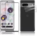 Protecteur D'écran Pour Google Pixel 7 Pro, Dureté 9h Compatible Avec Capteur D'empreintes Digitales Protecteur D'écran D'appareil Photo Hd Clear Protecteur D'écran Hd Pour Google Pixel 7 Pro