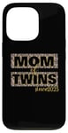 Coque pour iPhone 13 Pro Idée cadeau maman jumeaux 2025 naissance maman jumelle