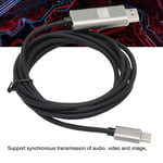 1.8M Type‑C To HD Multimedia Interface Adapter Cable Laptop To TV Projector Hot