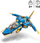 LEGO 71784 NINJAGO Jayâ€™s Lightning Jet EVO, Upgradable Toy Plane