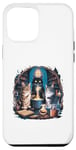 Coque pour iPhone 14 Pro Max Whiskered Wizardry : Cats Magic & Meows