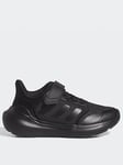 adidas Sportswear Kid's Tensaur Run 3.0 Elasticated Trainers - Black, Black, Size 10 Younger