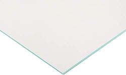 RS PRO Lot de 3 feuilles de plastique PMMA - Transparentes - 2,5 mm x 400 mm x 500 mm - 1,41 g/cm³ à +70 °C