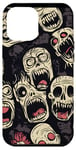 Coque pour iPhone 12 Pro Max Déguisement de créature morte pour Halloween zombie