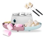 Cecotec Chamallow Carbecue guimauve et fondue Marshmallow Fun&Sugar Marshmallow. Machine pour chauffer des marshmallows, S'more, avec 270 W de puissance et 2 fourchettes en métal.