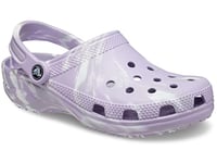 Crocs Unisex Clogs Lavender/White/Grey M6W8, Lavender Multi, 4.5 UK