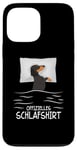 Coque pour iPhone 13 Pro Max Official Sleeping Dackel Dachshund Dog Dachshund Teckel