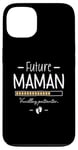 Coque pour iPhone 13 Future Maman - Humour Grossesse pour Femme Enceinte