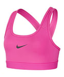 Nike G NP Bra Classic 1 Soutien-Gorge de Sport Fille, Fire Pink/Fire Pink/Fire Pink/(Black), FR : XS (Taille Fabricant : XS)