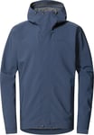 Haglöfs Men's Breeze Proof Jacket Tarn Blue, XXXL