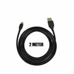 New 2M Long USB Type-C Data Charger Cable For Motorola Moto G7 Plus Play Power